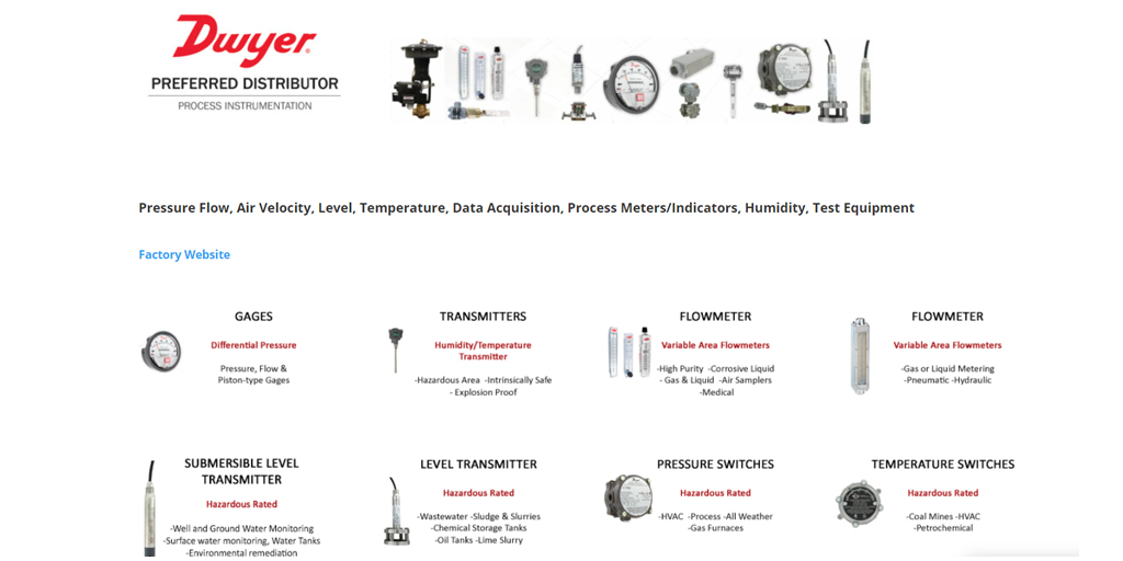 Dwyer Instruments for more information please contact us at www.duncanco.com
